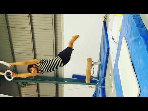 Teaser of adults gymnastics