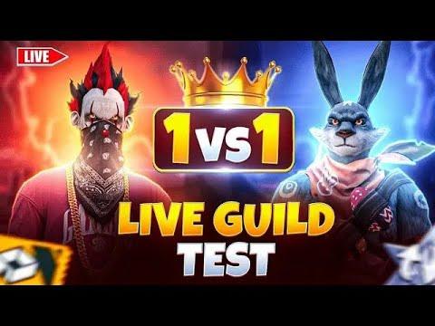 FREEFIRE LIVE GUILD TEST 😎HARDEST GUILD TEST 😎👽 #classyff #nonstopgaming #freefirelive #casualgaming