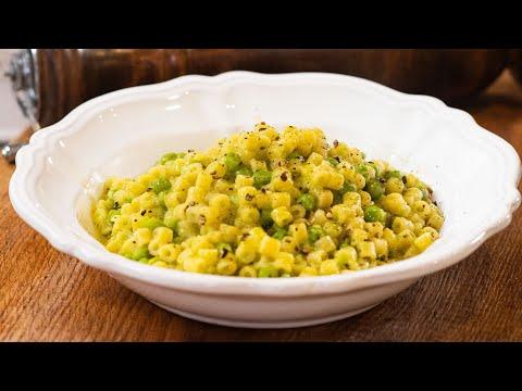 Creamy Peas Pasta - A Fall Recipe