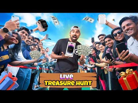 Treasure Hunt With Subscribers 😳 - Jeetne vale ko airpods mille 😘