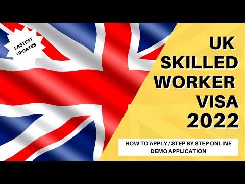 How to apply for UK Skilled Worker Visa online | Step by step process | Latest updates 2022