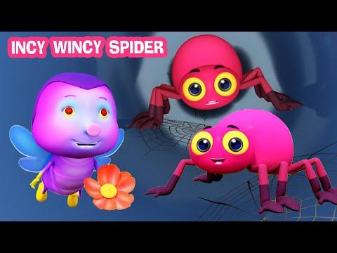 Incy Wincy Spider I English Poem I Baby Song I Nursery Rhymes For Children I Happy Bachpan