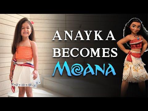 Anayka's Moana Costume Jugaad for Halloween | Part 2 | Mr and Mrs GG