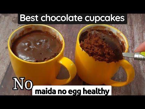 1 Minute Chocolate Mug Cake | Healthy Chocolate Mug Cake Recipe