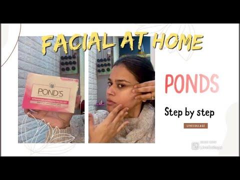 *NEW* Ponds DIY Facial Kit for INSTANT bright skin | How to use + correct massage techniques