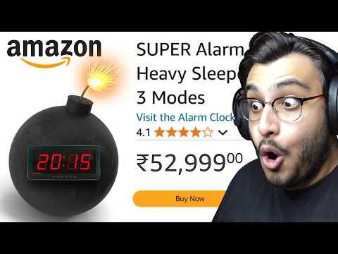 I BOUGHT THE MOST EXPENSIVE ALARM CLOCKS FROM AMAZON