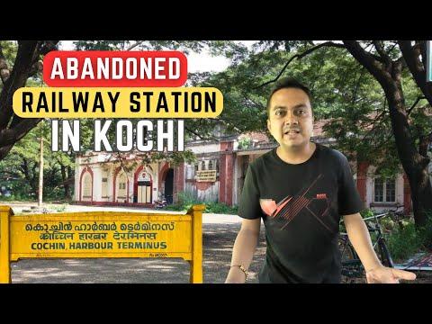 Abandoned Railway Station in Kochi 😬 Marine Drive, Broadway