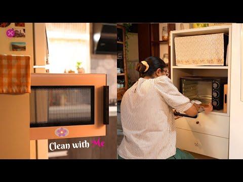 Clean with Me | Kitchen Appliances Cleaning | Small Balcony Cleaning | Healthy Nankhatai Recipes