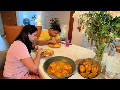 Aryann Ki Farmaish Pe Aaj Delicious Bengali Food Basanti Pulao & Chicken Chaap Banaya