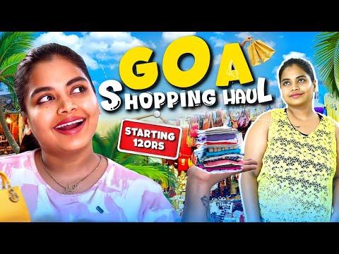 Goa போய்ட்டு Shopping பண்லனா எப்டி - Reveal that What I Bought | Keerthi Shrathah