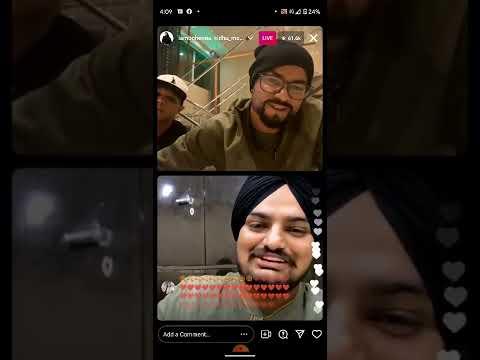 BOHEMIA & Sidhu Moose Wala - Full Instagram LIVE | These Days | Talking about his Childhood & Drake