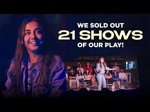 We sold out 21 shows of our play! | BTS VLOG | MostlySane