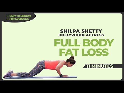 Full Body Fat Loss | Workout with Shilpa Shetty | 11 Mins | Workout Flow