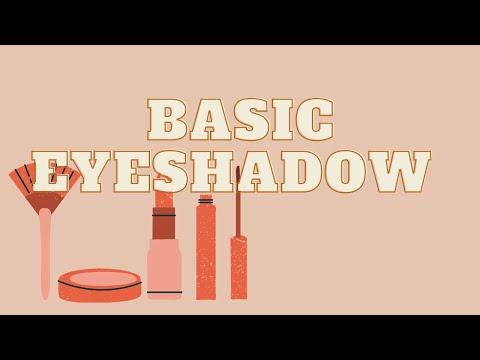 BASIC EYESHADOW FOR BEGINNERS | MERISHA TOI