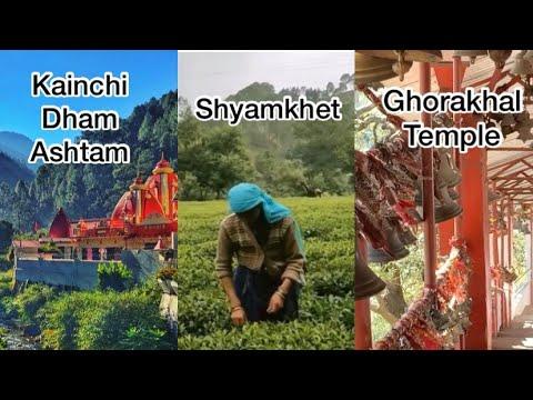 EP:06 places to visit near Bhowlai/Nainital #shyamkhet, #kainchidhamashram , #ghorakhalmandir