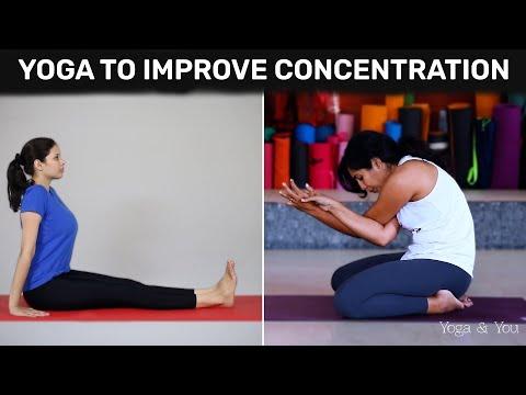 Yoga to Improve Concentration | Garudasana | Dandasana | @VentunoYoga