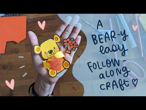 A bear-y cute craft