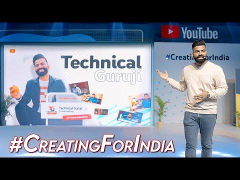 I Hosted YouTube's #CreatingForIndia Event🔥🔥🔥