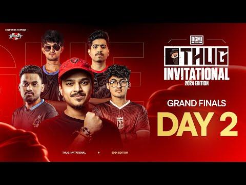 Thug Invitational 2024 | Grand Finals D2 | BGMI | Ft. iQOO SouL, Gujarat Tigers, Team Omega, etc.