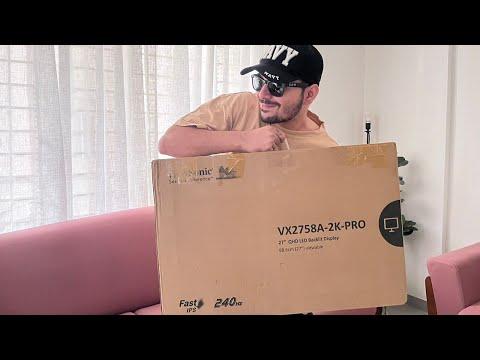 Unboxing my first 2K 240HZ Monitor by Viewsonic