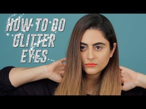 How To Do Glitter Eyes | Shereen | Love and Other Bugs