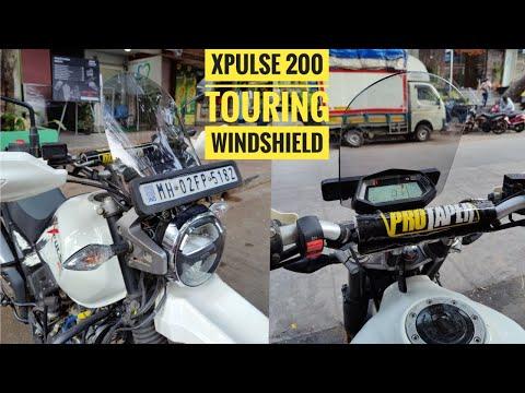 Touring Windshield For Hero Xpulse 200 | Xplorer Mode Windshield |