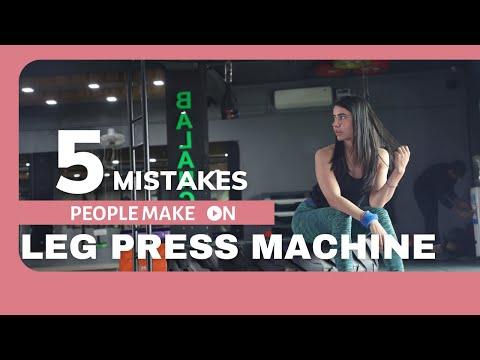 5 Mistakes to avoid on Leg Press(Right Form) ,avoid injury, be safe