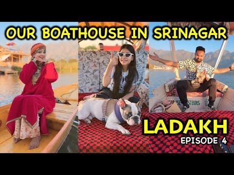 Our Luxury BoatHouse in SriNagar Kashmir | Delhi to Ladakh Trip | Episode 4