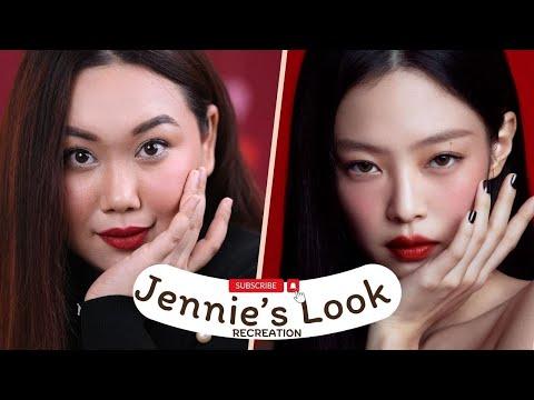 Recreating Blackpink's Jennie's Makeup + Reviewing @paccosmeticsindia  x @sarahsarosh  Collab