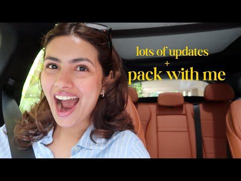 Life in Vlogs Ep 7 (Lots Of Updates + Pack With Me)