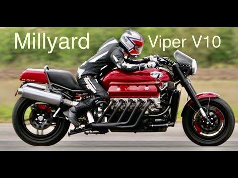 Millyard Viper V10 motorcycle - Maintenance and test ride