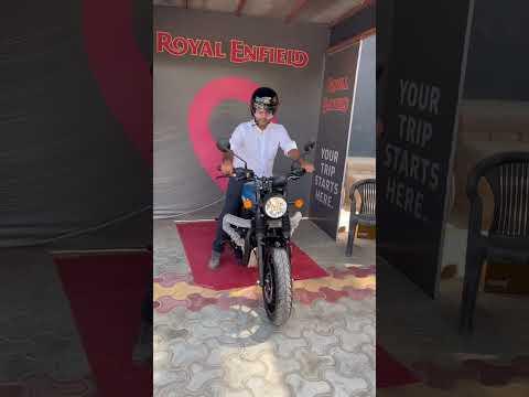 Royal Enfield Hunter350 Delivery#ytshorts #hunter350royalenfield  #mileswithmemories #whatsappstatus