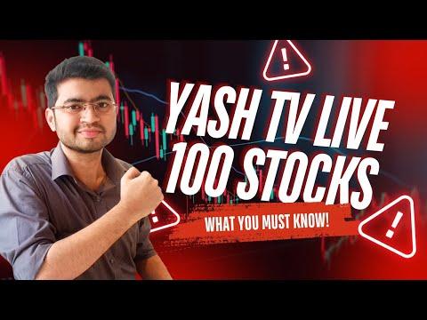 Popular Stocks under Rs 100 | YASH Tv is Live