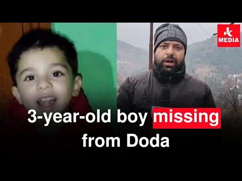 3-year-old boy missing from Doda