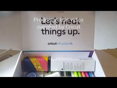 Cricut Infusible Ink product unboxing