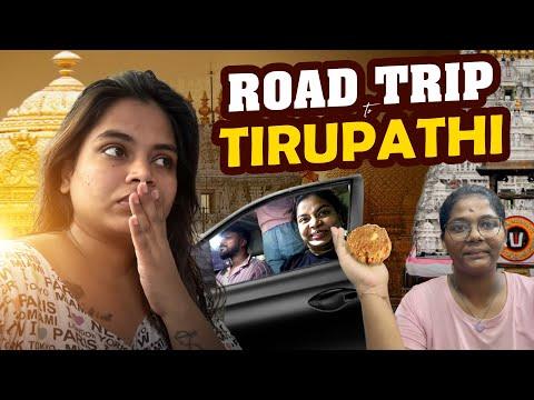 திருப்பதி லட்டு -க்காக திருப்பதி போறோம்🥧 | Enroute To திருப்பதி தேவஸ்தானம் | Keerthi Shrathah