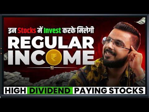 Regular Income from Stock Market | High Dividend Paying Stocks List