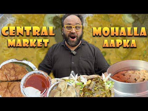 Mohalla Aapka Lajpat Nagar CENTRAL MARKET | Avantika Momos, Desi Burger, Kadi Chawal, Ram Laddo