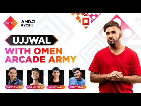 Fall Guys Lobby ft. Omen Arcade Army @OMENIndia || Jeetne ka Josh Hai