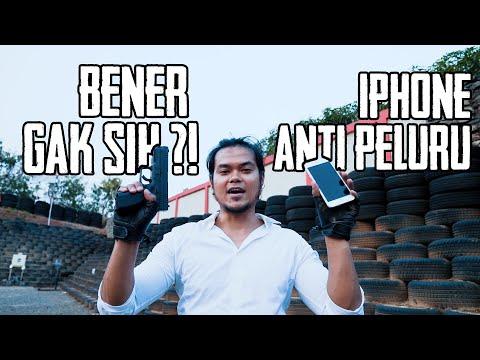 NEMBAK HP IPHONE PAKE PELURU 9MM !!