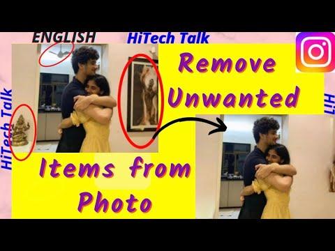 Remove unwanted object from any picture | Delete unwanted things from photo