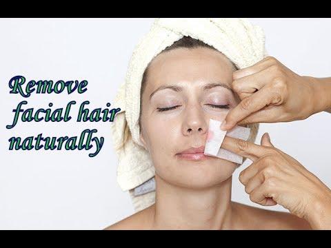 Remove Facial Hair naturally