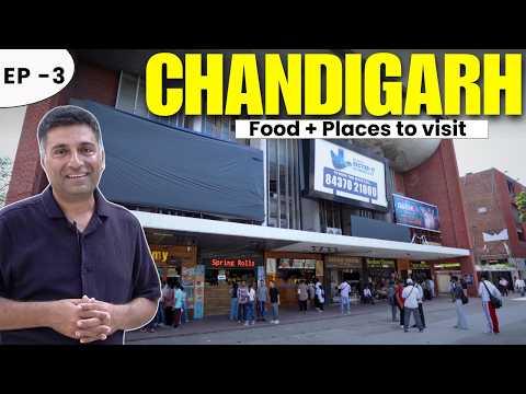 EP - 3 A Day in Chandigarh | Places to visit in Chandigarh, Rock Garden, Rose Garden, Sec 17 Market