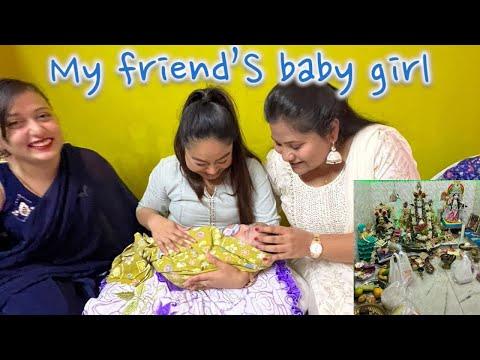 লোকনাথ বাবার পুজো | Meet Tara , My Friend's Litlle Angel |