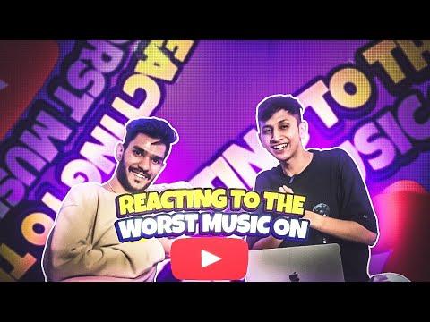 REACTING TO THE WORST MUSIC ON YOUTUBE @Hastar BTC