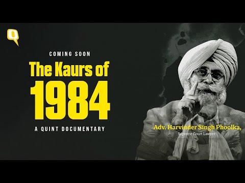 40 Years On, HS Phoolka Continues to Fight for Justice | The Kaurs of 1984 | Documentary Out Soon