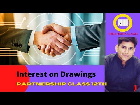 Calculation of interest on Drawings class |12 | Accounts | Partnership | Fundamentals |