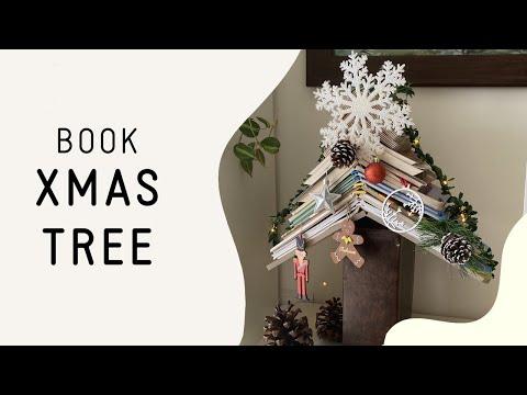 DIY Book Christmas Tree