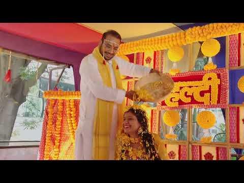 Wedding Haldi 2022 Ceremony| Haldi Rasm| Indian Wedding| Fulon Wali Flower Haldi