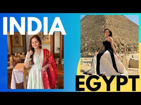 Tanya in Egypt and Kritika in India | Vlog | Sharma Sisters | Tanya Sharma | Krittika M Sharma